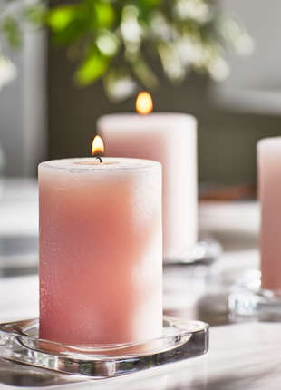 Набір свічок, рожевий жасмин.