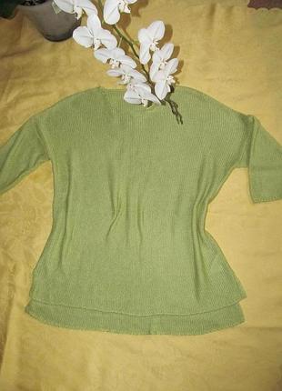 Ефектний светрик на пишні форми