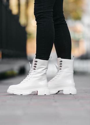 Ботинки демі both gao high boots - white1 фото