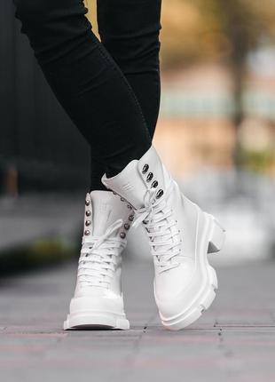 Ботинки демі both gao high boots - white2 фото