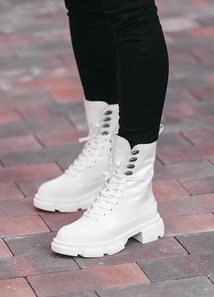 Ботинки демі both gao high boots - white4 фото