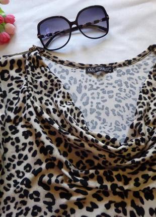 Платье (леопардовый принт)2 фото