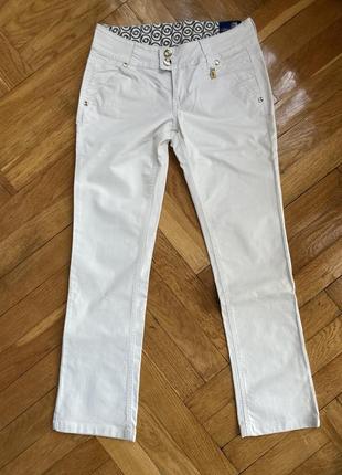 Белые джинсы джинсовые штаны7 фото