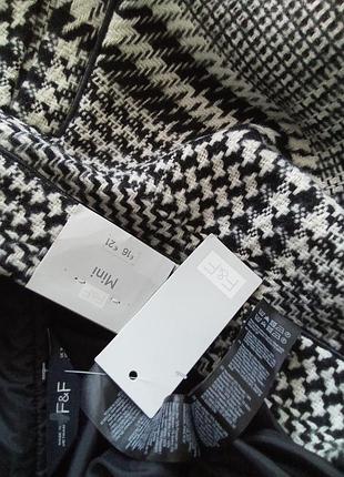 Брендовая тёплая драповая юбка р.16-18.2 фото