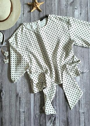 Кофта жіноча в горошок від zara basic