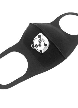 Детские защитные маски с клапаном - розовый. многоразовые респираторы для детей.