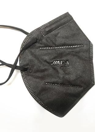 Защитная маска kn95 респиратор ffp2 jiada с клапаном в персональной упаковке. 5 слоёв защита ffp2 купить2 фото