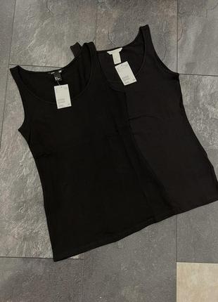 Натуральна базова майка h&m