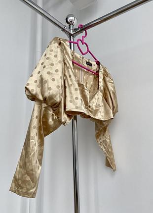 Блуза блузка жіноча в вінтажному стилі boohoo