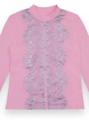 Блуза gabbi детская для девочки blz-21-5 джолли розовый р.122 (12881)