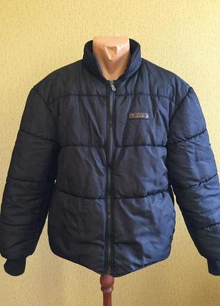 Куртка бомбер утеплённая levis оригинал чистый американец размер l
