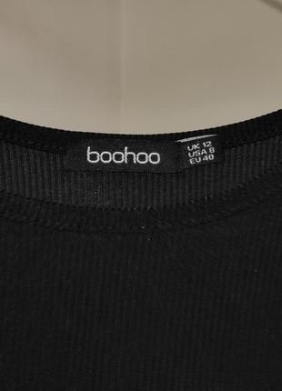 Чорна жіноча кофта boohoo4 фото