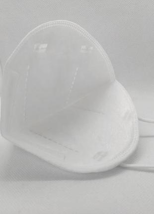 Многоразовый респиратор ffp3 маска kn95 n95 белая без клапана (индивидуальная упаковка) распиратор защита ffp39 фото
