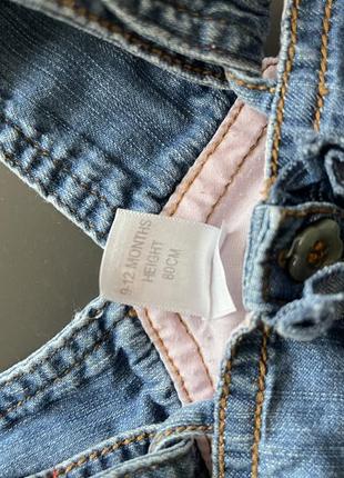 Джинсовий сарафан 9-12 місяців