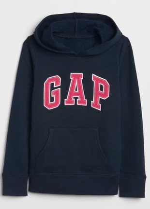 Толстовка худі на флісі всередині для дівчинки від gap