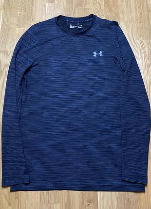 Чоловічий сірий лонгслів under armor siphon