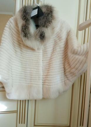 Необыкновенная шубка стриженой норки редкого,натурального окраса.nafa mink.4 фото