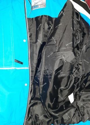 Куртка чоловіча тепла бренд online зимняя спортивная лыжная курточка7 фото