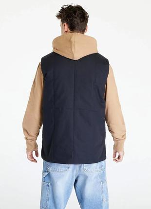 Куртка-жилетка vest converse reversible padded utility vest black4 фото