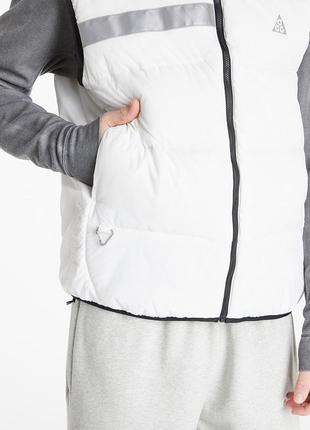 Жилетка vest nike u acg therma-fit adv lr lk vst airora white/ black3 фото