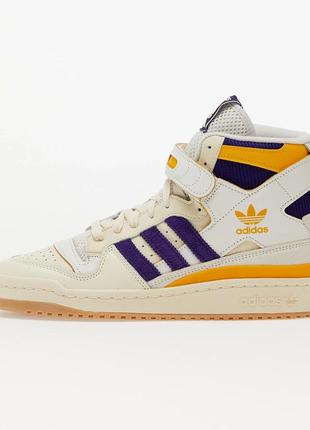 Мужские кроссовки adidas forum 84 high 'lakers'