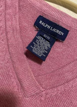 Новий шерстяний світер ralph lauren s(7)6 фото