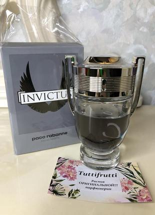 Paco rabanne invictus, edt, 1 ml, оригинал 100%!!! делюсь!