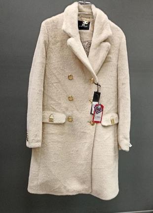 Люксове стильне пальто жіноче elisabetta franchi4 фото