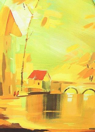 Женский зонт zest яркая венеция (полный автомат) арт. 23945-84