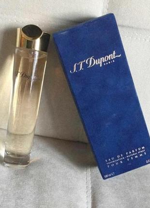 S.t. dupont pour femme edp 1998 винтаж💥оригинал распив аромата затест6 фото