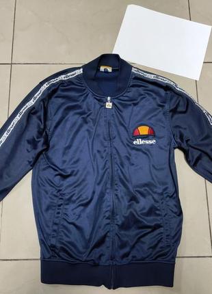 Куртка ветровка олимпийка ellesse лампасы