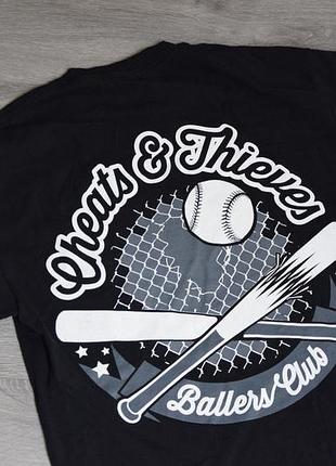 Футболка на бейсбольну тематику cheats and thieves