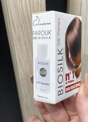 Восстанавливающий шёлк для волос biosilk биосилк3 фото