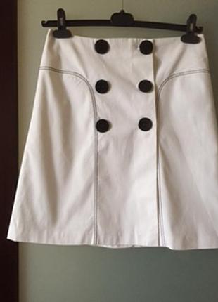 Продам ефектну білу спідницю р. 44-46 польща