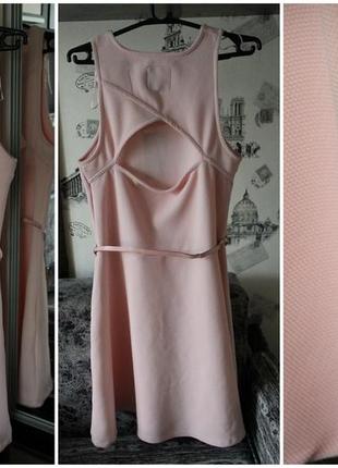 Пудровое платье,нежное платье пудра с открытой спиной.персиковое ,нежно розовое платье2 фото