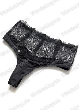 Sharlotte panties obsessive женские трусы высокие с кружевом стринги6 фото