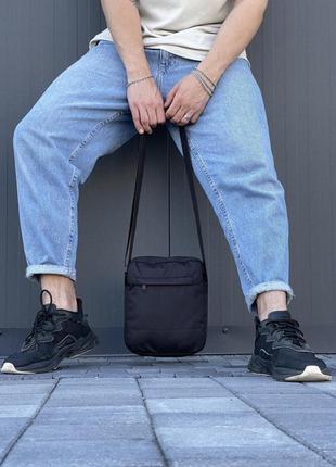 Барсетка бкд черная без лого