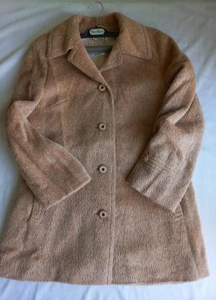 Пальто лама кемел max mara