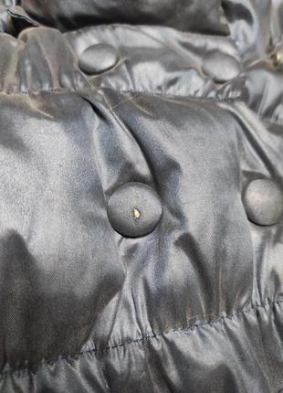 Зимний дутый пуховик, красивая пуховая куртка chicco на 4-5 лет9 фото