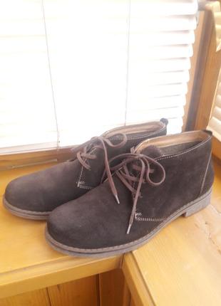 Замшевые ботиночки marco piero