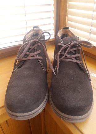 Замшеві черевички marco piero2 фото