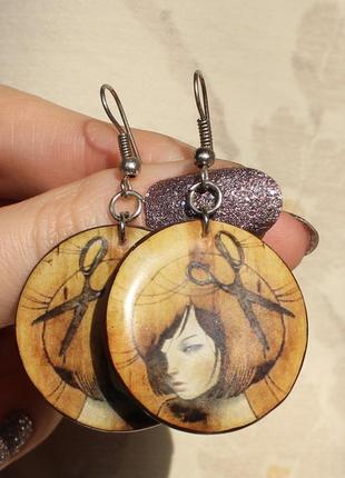 Серьги "кликание"