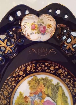 Блюдо италия винтаж фарфор6 фото
