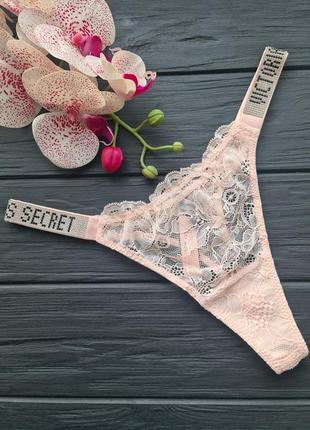 Трусики зі стразами вікторія сікрет victoria's secret