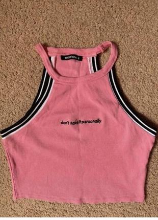 Тор розовий в рубчик