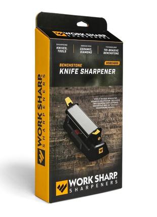 Work sharp чинка механічна benchstone sharpener wsbchbss-i4 фото