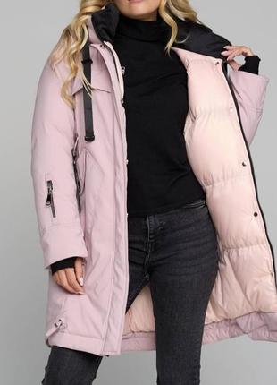 Парка,нежный,цвет,высокое качество ткани и пошива,итальянские технологии.