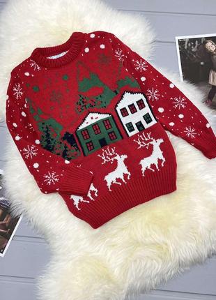 🐨теплий новорічний светр, кофта, є різні кольори