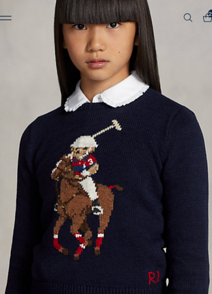 Светр з ведмедем polo bear by ralph lauren