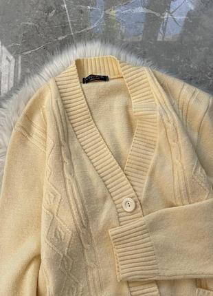 Кардиган лимонного кольору 3